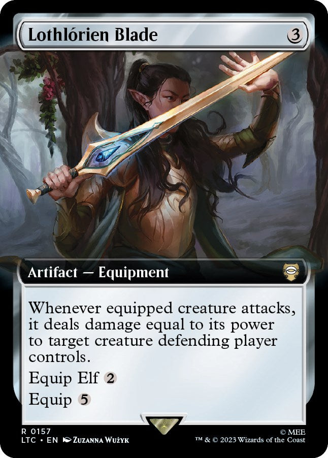 Lothlorien Blade (Extended Art) [The Lord of the Rings: Tales of Middle-Earth Commander] | Good Games North