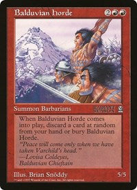 Balduvian Horde (Oversized) [Oversize Cards] | Good Games North