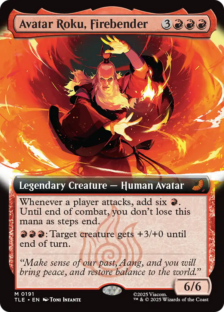 Avatar Roku, Firebender (Extended Art) [Avatar: The Last Airbender: Eternal-Legal] | Good Games North