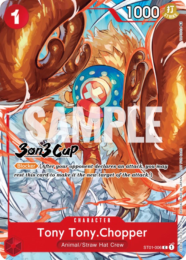 Tony Tony.Chopper (3-on-3 Cup) [Participant] [One Piece Promotion Cards] | Good Games North
