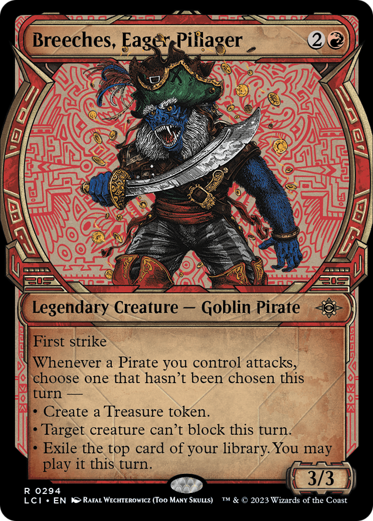 Breeches, Eager Pillager (Showcase) [The Lost Caverns of Ixalan] | Good Games North