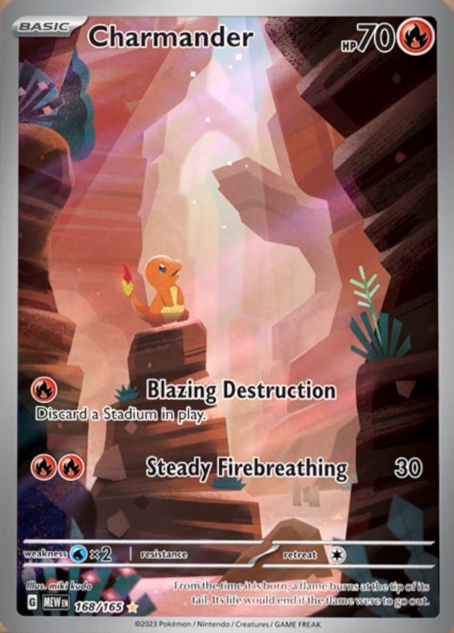 Charmander (168/165) [Scarlet & Violet 151] | Good Games North