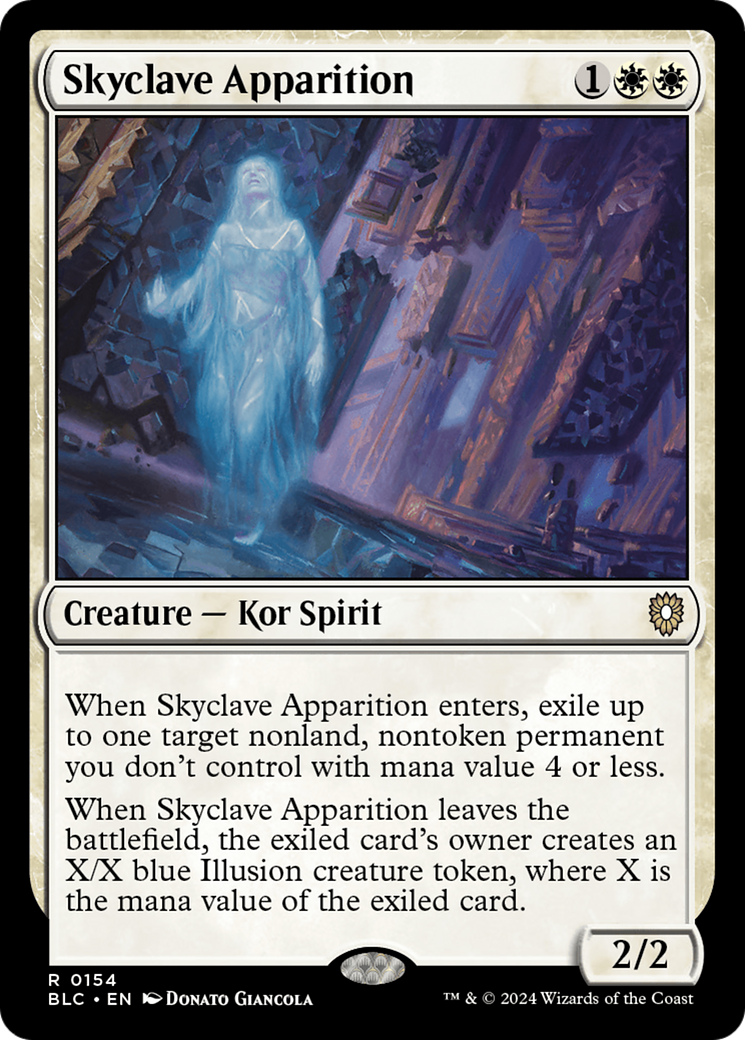 Skyclave Apparition [Bloomburrow Commander] | Good Games North
