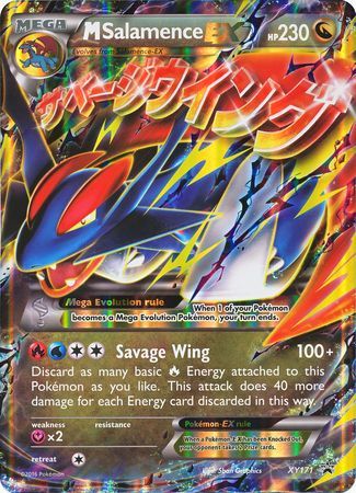 M Salamence EX (XY171) (Jumbo Card) [XY: Black Star Promos] | Good Games North