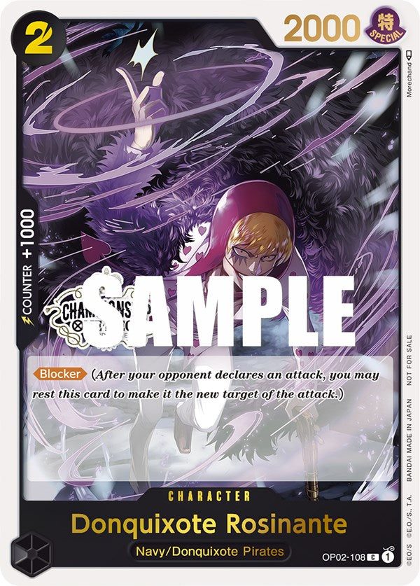 Donquixote Rosinante (Store Championship Participation Pack) [One Piece Promotion Cards] | Good Games North