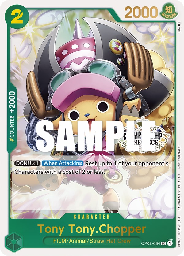 Tony Tony.Chopper (Store Championship Participation Pack) [One Piece Promotion Cards] | Good Games North