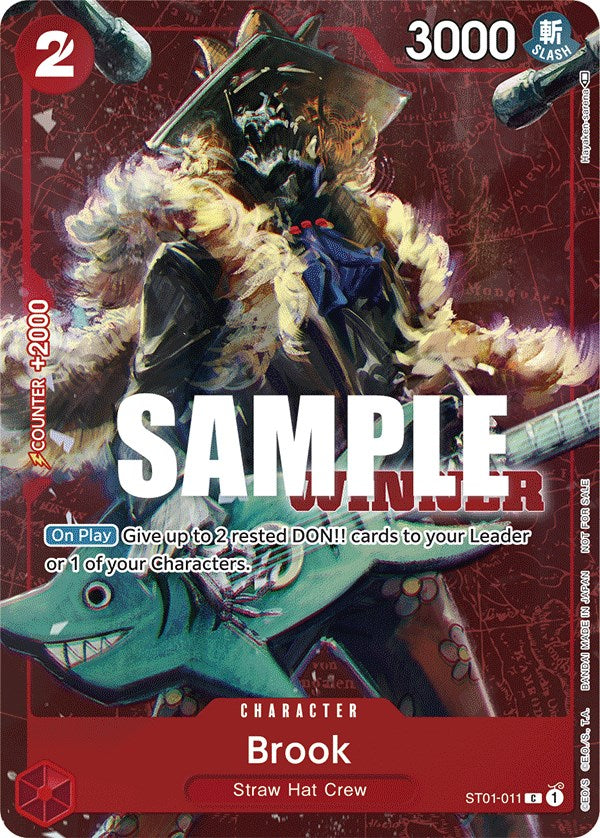 Brook (Tournament Pack Vol. 4) [Winner] [One Piece Promotion Cards] | Good Games North