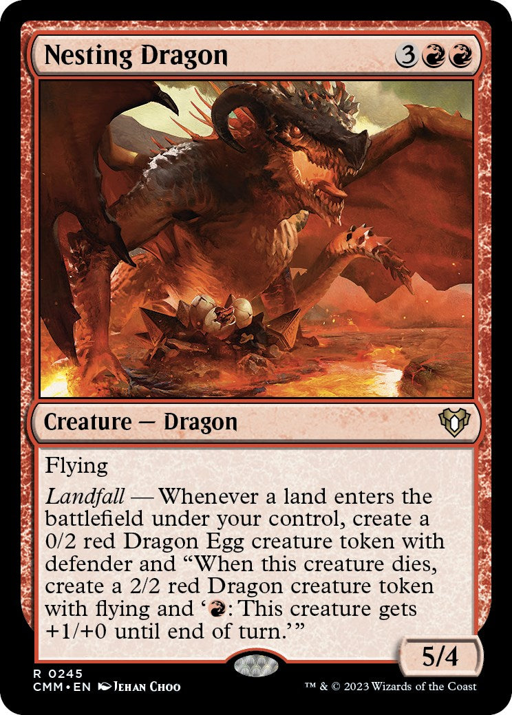 Nesting Dragon [Commander Masters] | Good Games North
