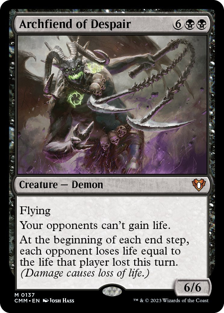 Archfiend of Despair [Commander Masters] | Good Games North