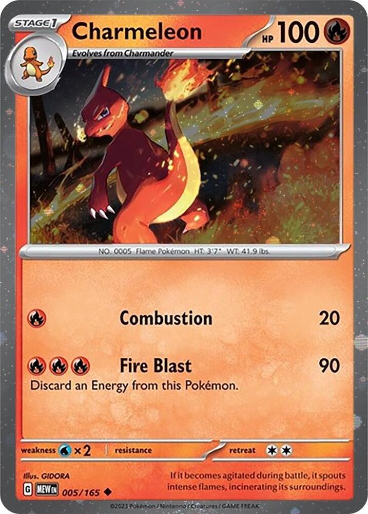 Charmeleon (005) (Cosmos Holo) [Scarlet & Violet: Black Star Promos] | Good Games North