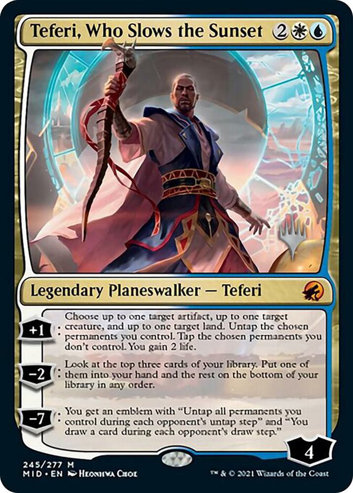 Teferi Who Slows the Sunset (Promo Pack: Innistrad: Midnight Hunt)  | Good Games North
