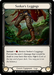 Seeker's Leggings [OUT178] (Outsiders)  Rainbow Foil | Good Games North