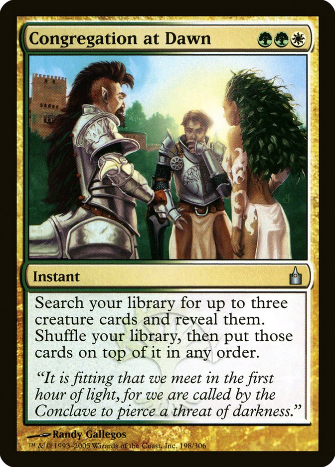 Congregation at Dawn (Ravnica: City of Guilds)  | Good Games North