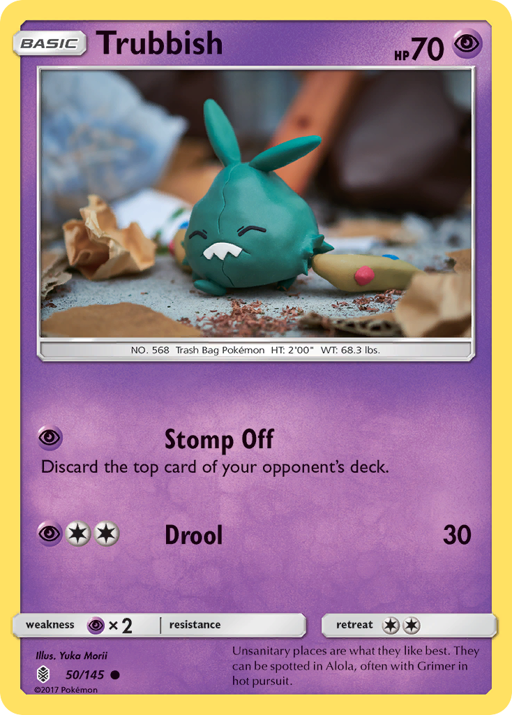 Trubbish (50/145) [Sun & Moon: Guardians Rising] | Good Games North