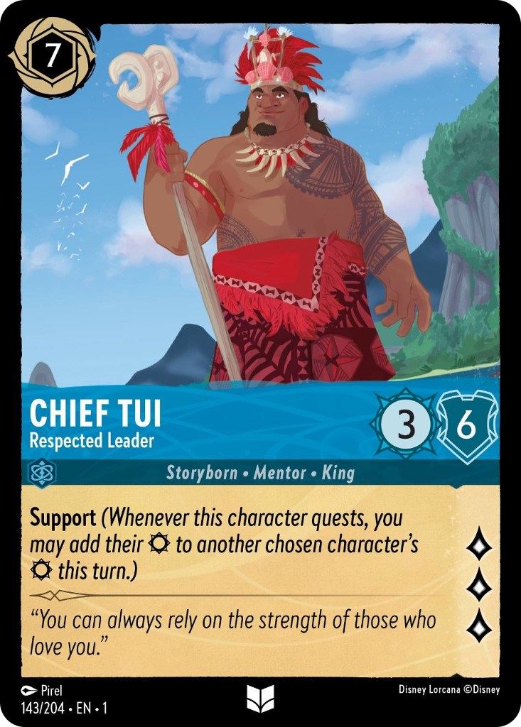 Chief Tui - Respected Leader (143/204) [The First Chapter] | Good Games North
