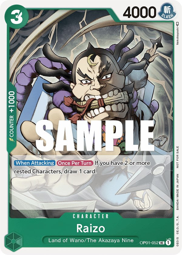 Raizo (Event Pack Vol. 2) [One Piece Promotion Cards] | Good Games North