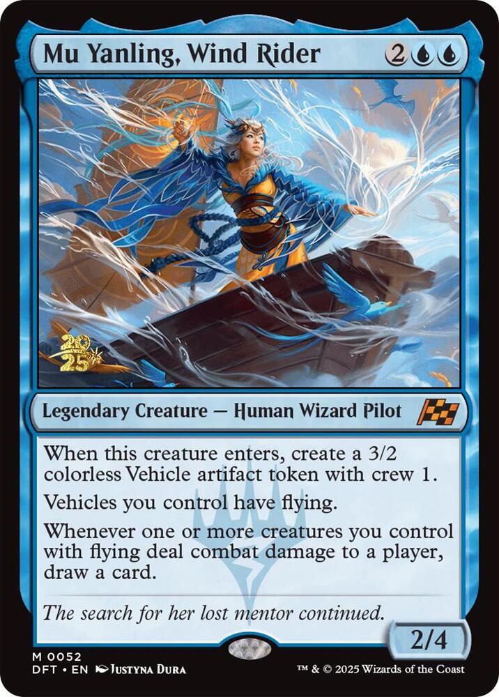 Mu Yanling Wind Rider (Prerelease Cards)  - Foil | Good Games North