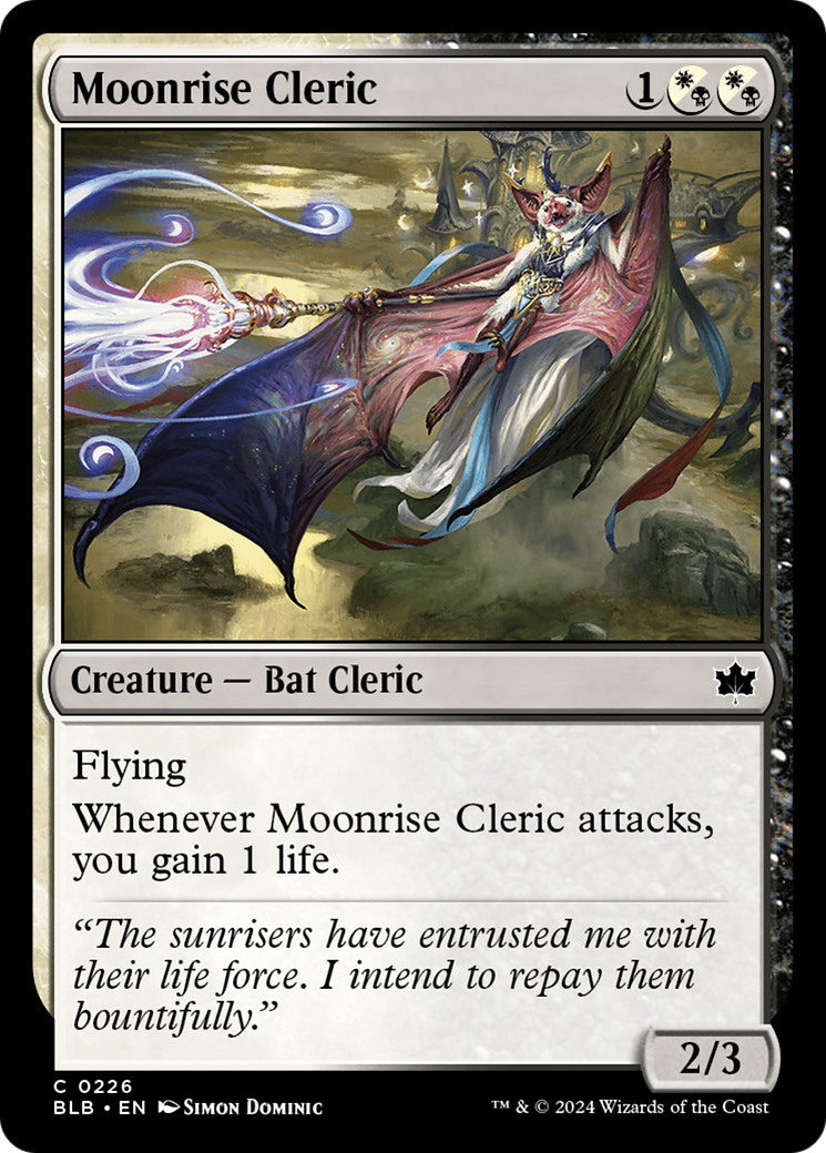 Moonrise Cleric [Bloomburrow] | Good Games North