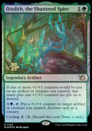 Ozolith, the Shattered Spire [March of the Machine Prerelease Promos] | Good Games North