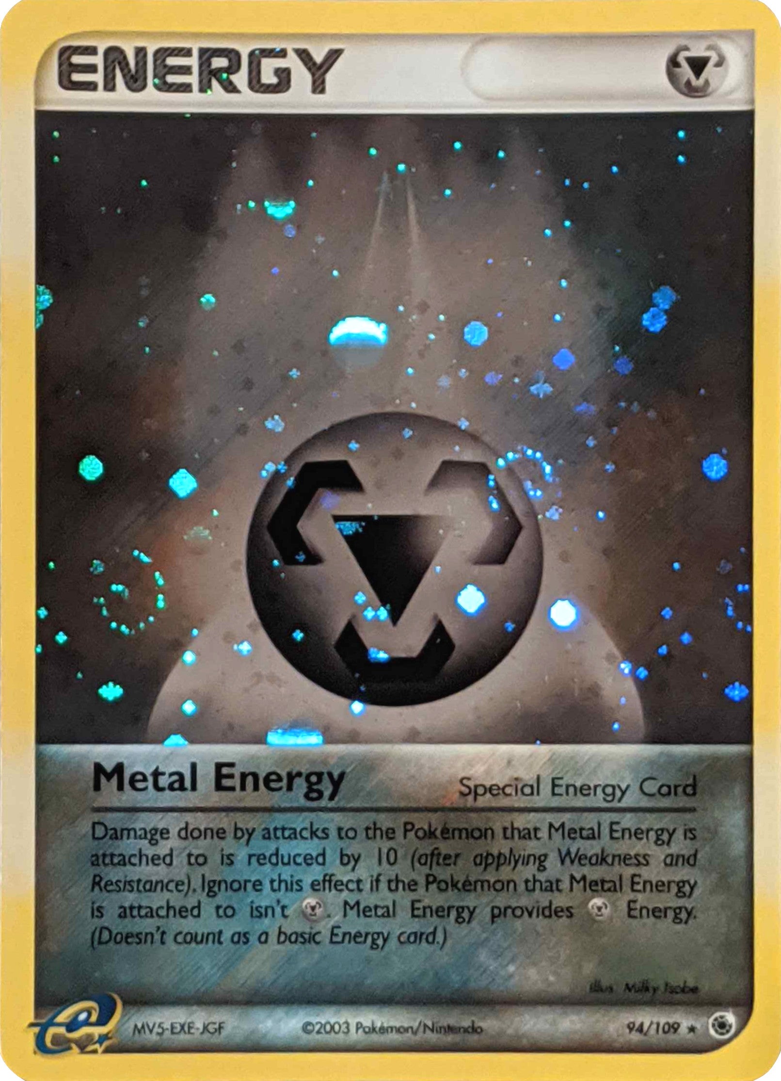 Metal Enery (94/109) (Cosmos Holo) [EX: Ruby & Sapphire] | Good Games North