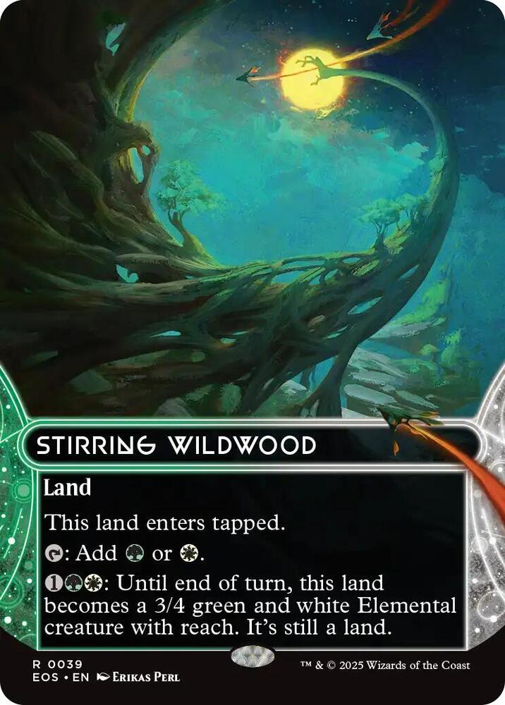 Stirring Wildwood 0039 Borderless (Edge of Eternities: Stellar Sights)  | Good Games North