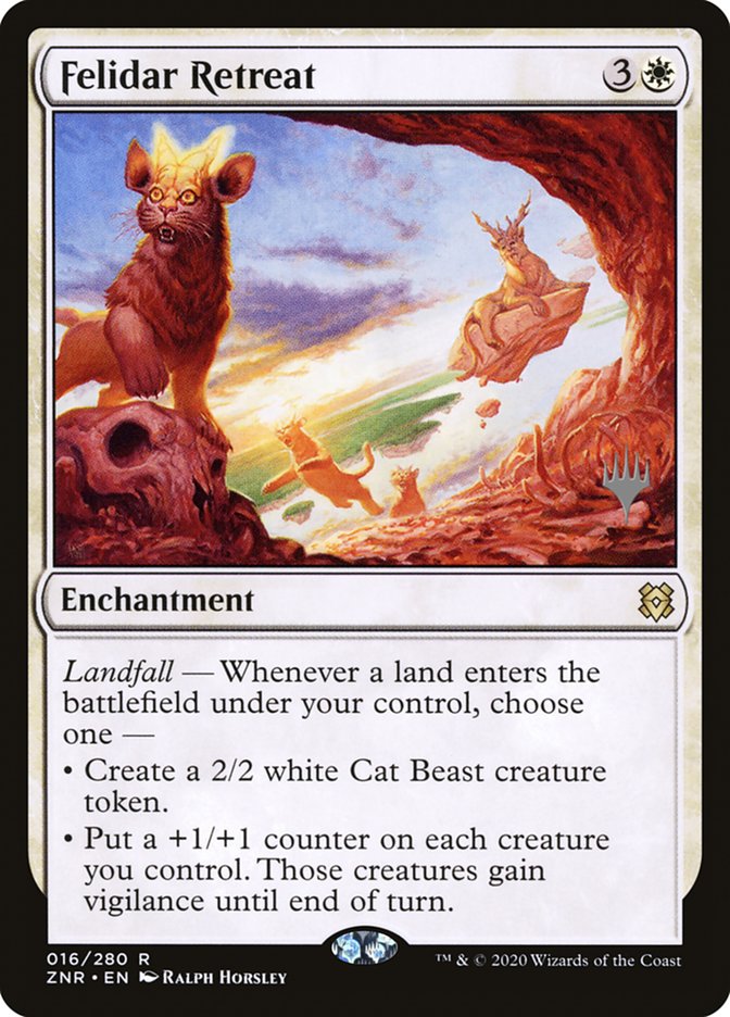 Felidar Retreat (Promo Pack) [Zendikar Rising Promos] | Good Games North