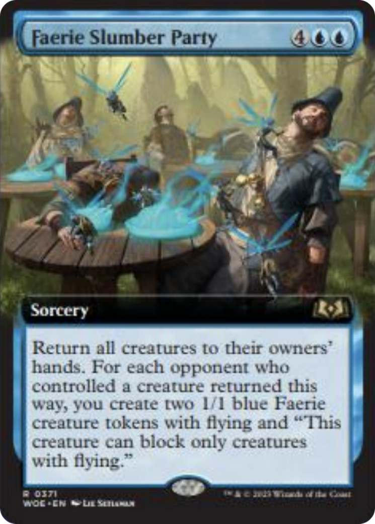 Faerie Slumber Party (Extended Art) [Wilds of Eldraine] | Good Games North