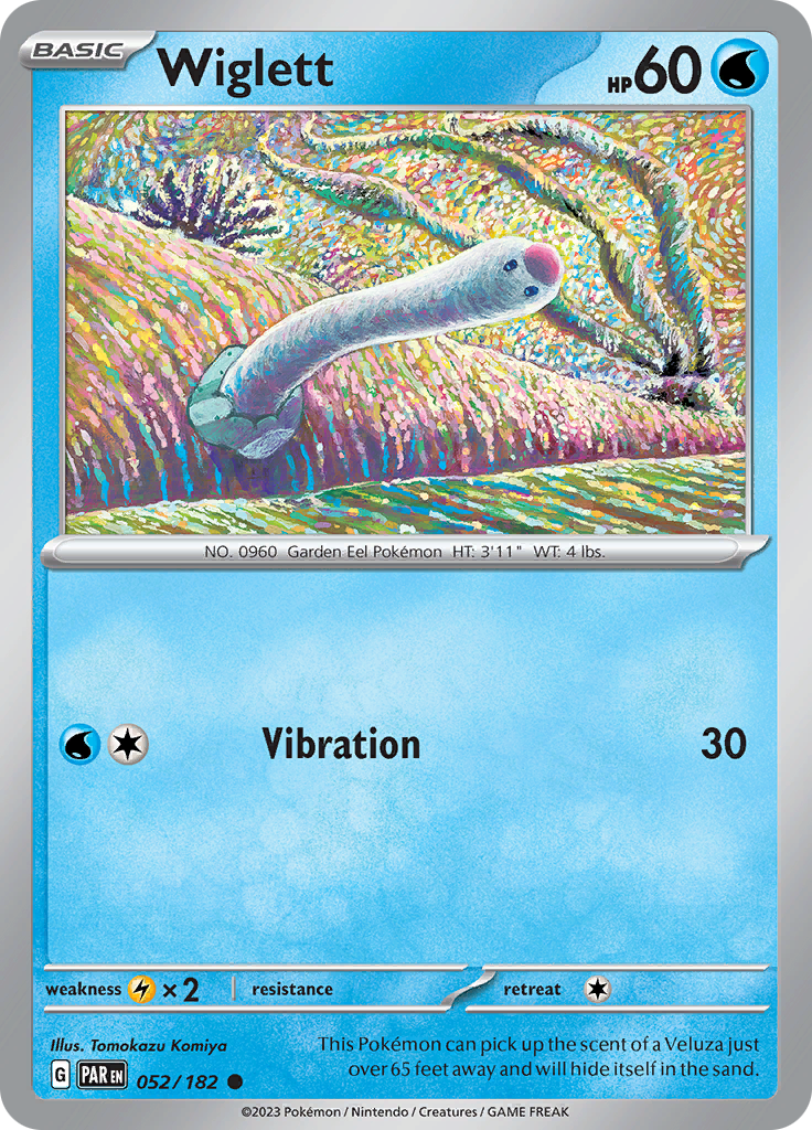 Wiglett (052/182) [Scarlet & Violet: Paradox Rift] | Good Games North