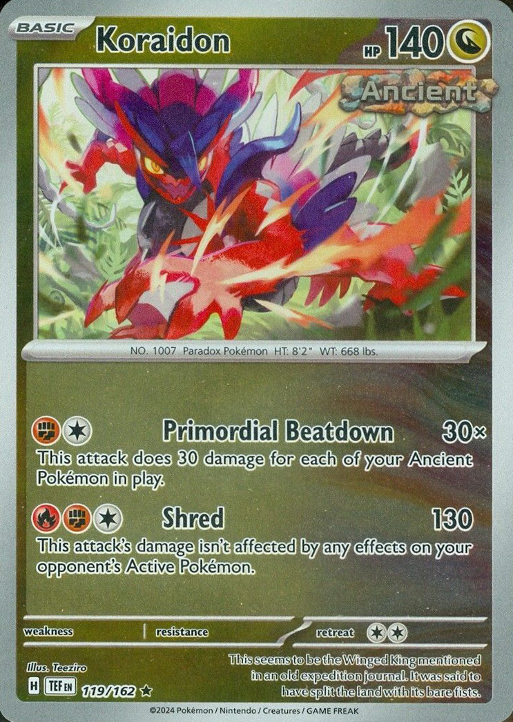 Koraidon (119/162) [Scarlet & Violet: Temporal Forces] | Good Games North