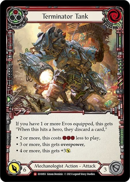 Terminator Tank [EVO055] (Bright Lights)  Rainbow Foil | Good Games North