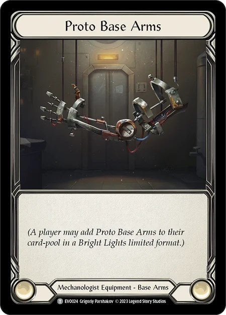 Proto Base Arms [EVO024] (Bright Lights) | Good Games North