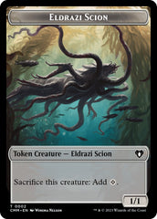 Eldrazi Scion // Satyr Double-Sided Token [Commander Masters Tokens] | Good Games North