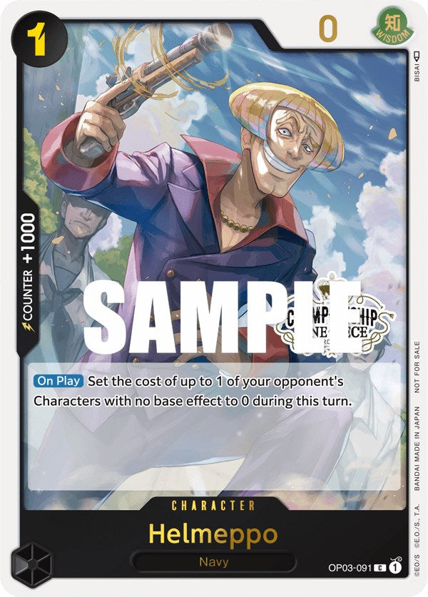Helmeppo (Store Championship Participation Pack Vol. 2) [One Piece Promotion Cards] | Good Games North