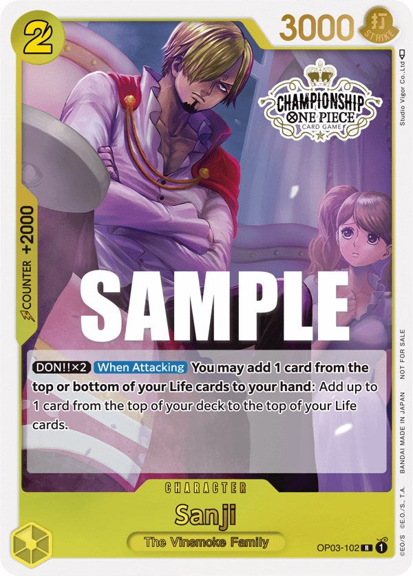 Sanji (Store Championship Participation Pack Vol. 2) [One Piece Promotion Cards] | Good Games North