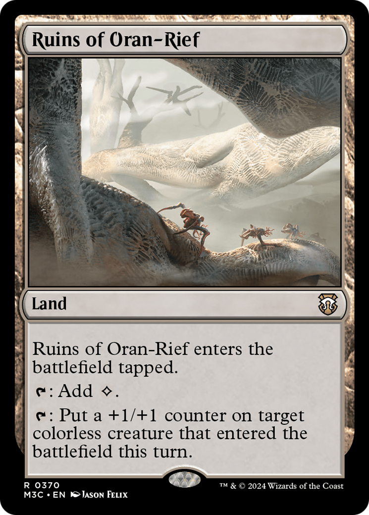 Ruins of Oran-Rief (Ripple Foil) [Modern Horizons 3 Commander] | Good Games North