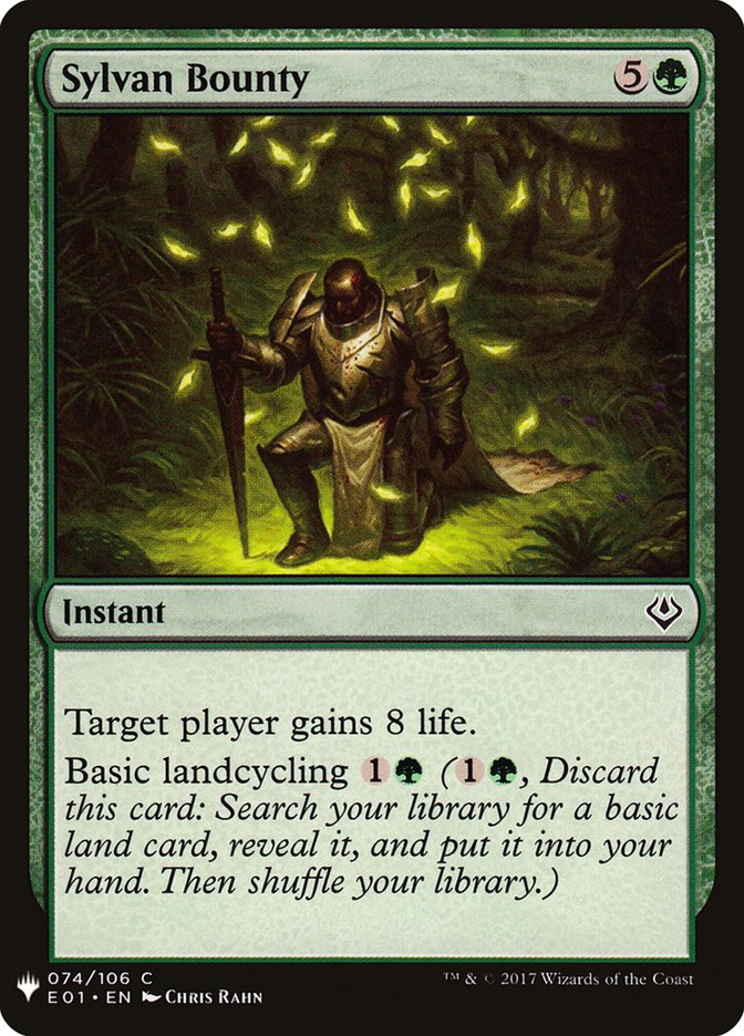 Sylvan Bounty [Mystery Booster] | Good Games North