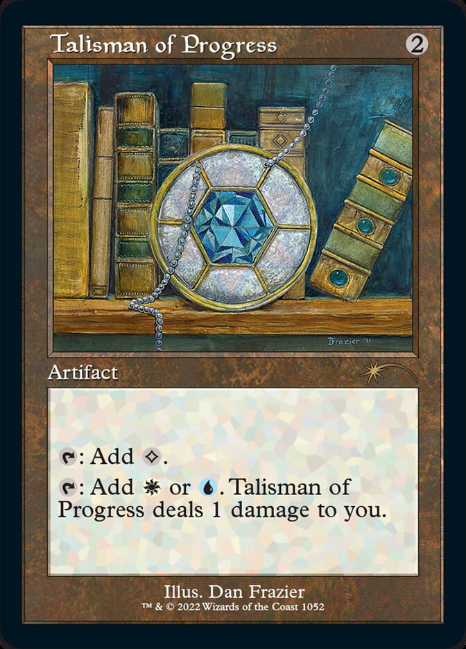 Talisman of Progress (Foil Etched) [Secret Lair Drop Series] | Good Games North