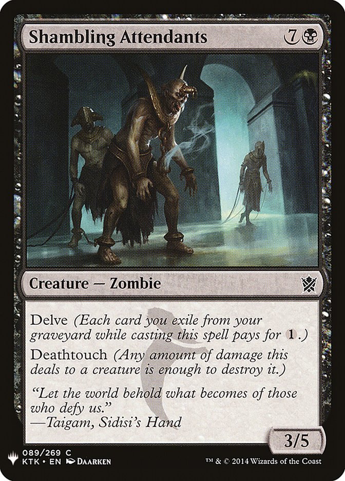 Shambling Attendants [Mystery Booster] | Good Games North
