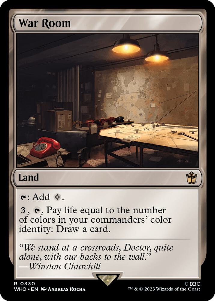 War Room (Universes Beyond: Doctor Who)  - Foil | Good Games North