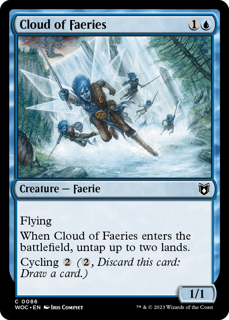Cloud of Faeries [Wilds of Eldraine Commander] | Good Games North