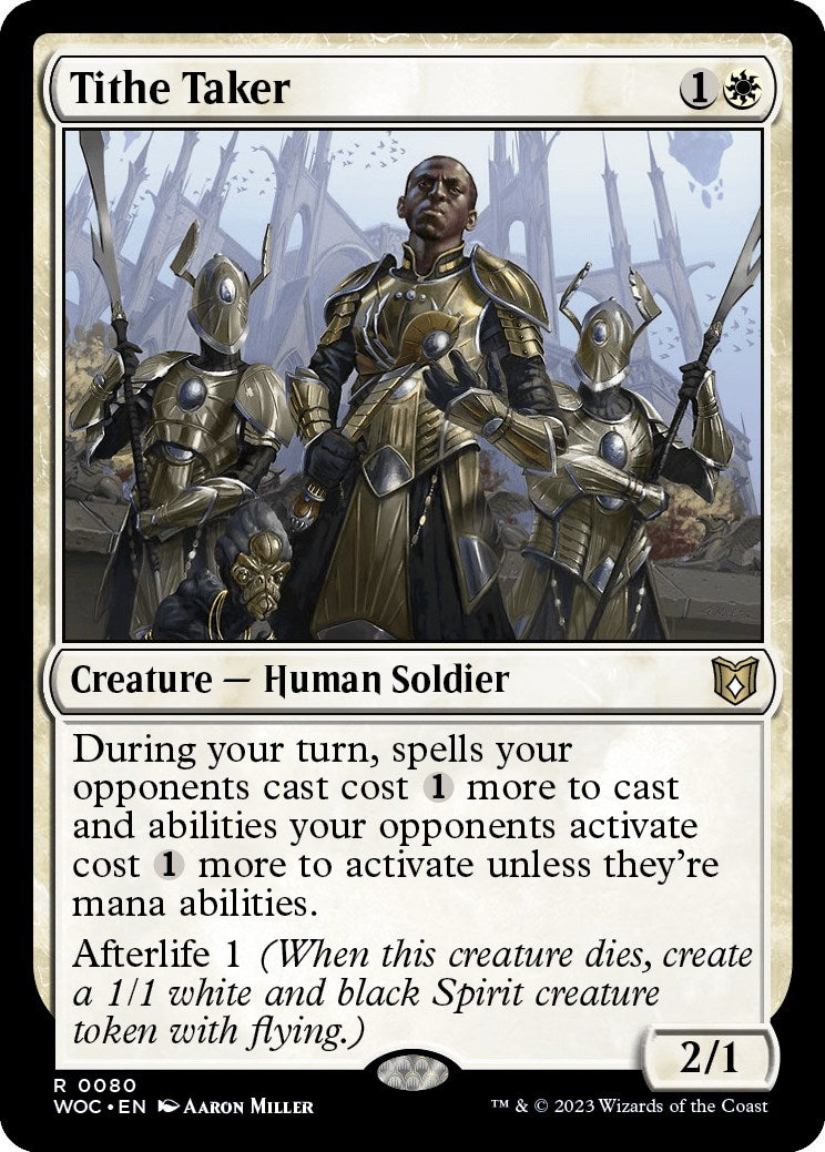 Tithe Taker [Wilds of Eldraine Commander] | Good Games North