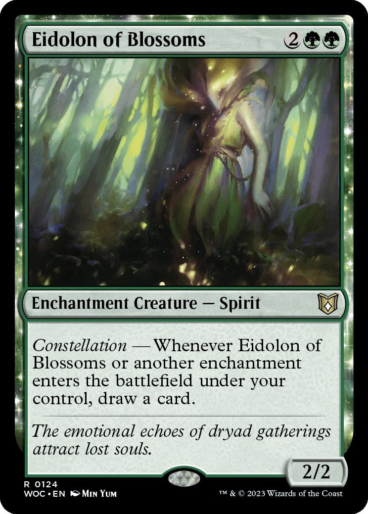 Eidolon of Blossoms [Wilds of Eldraine Commander] | Good Games North
