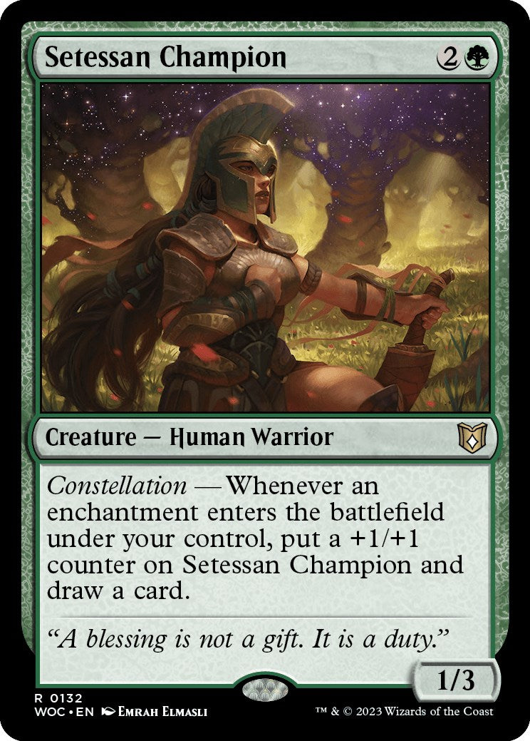 Setessan Champion [Wilds of Eldraine Commander] | Good Games North