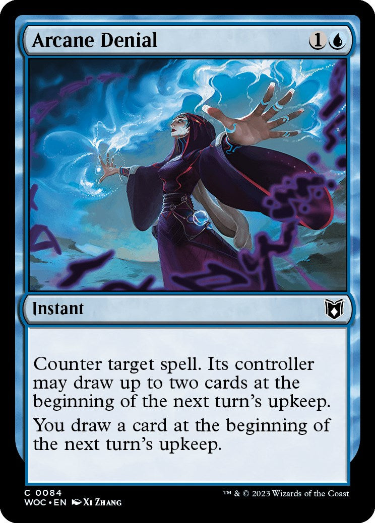 Arcane Denial [Wilds of Eldraine Commander] | Good Games North