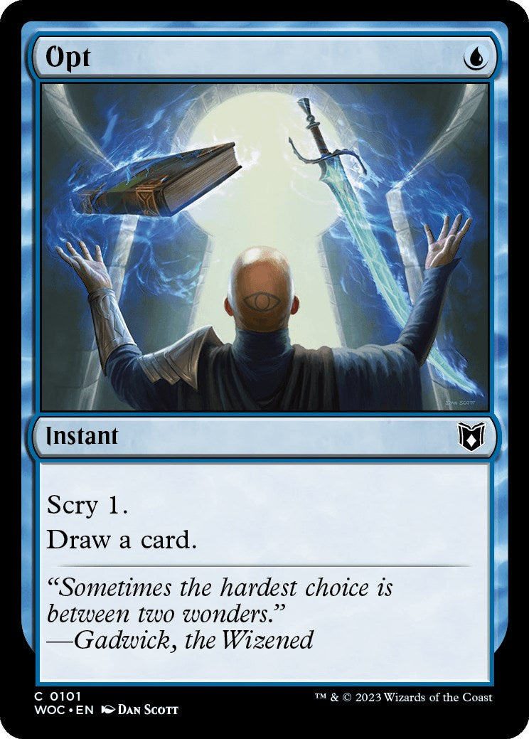 Opt [Wilds of Eldraine Commander] | Good Games North