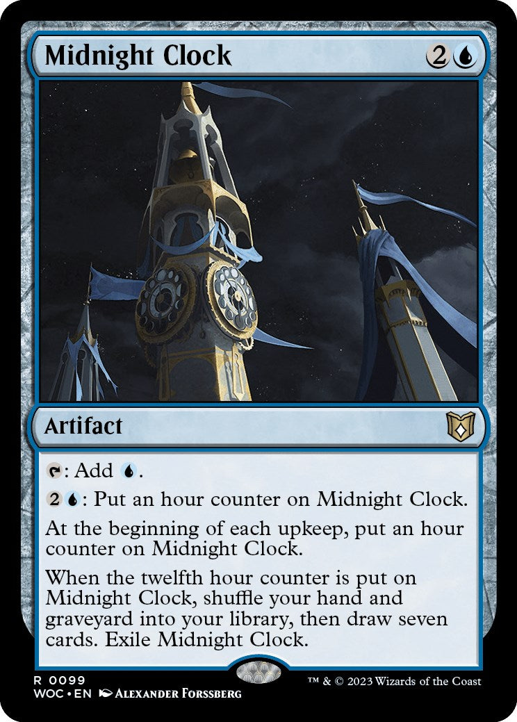 Midnight Clock [Wilds of Eldraine Commander] | Good Games North