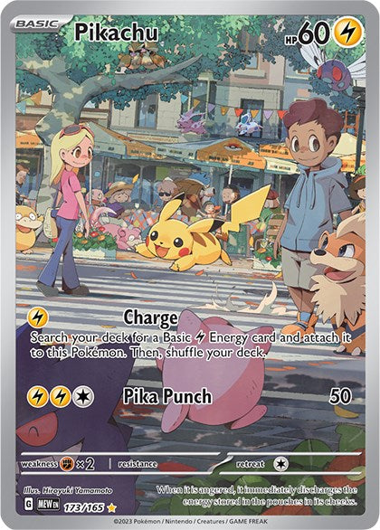 Pikachu (173/165) [Scarlet & Violet 151] | Good Games North