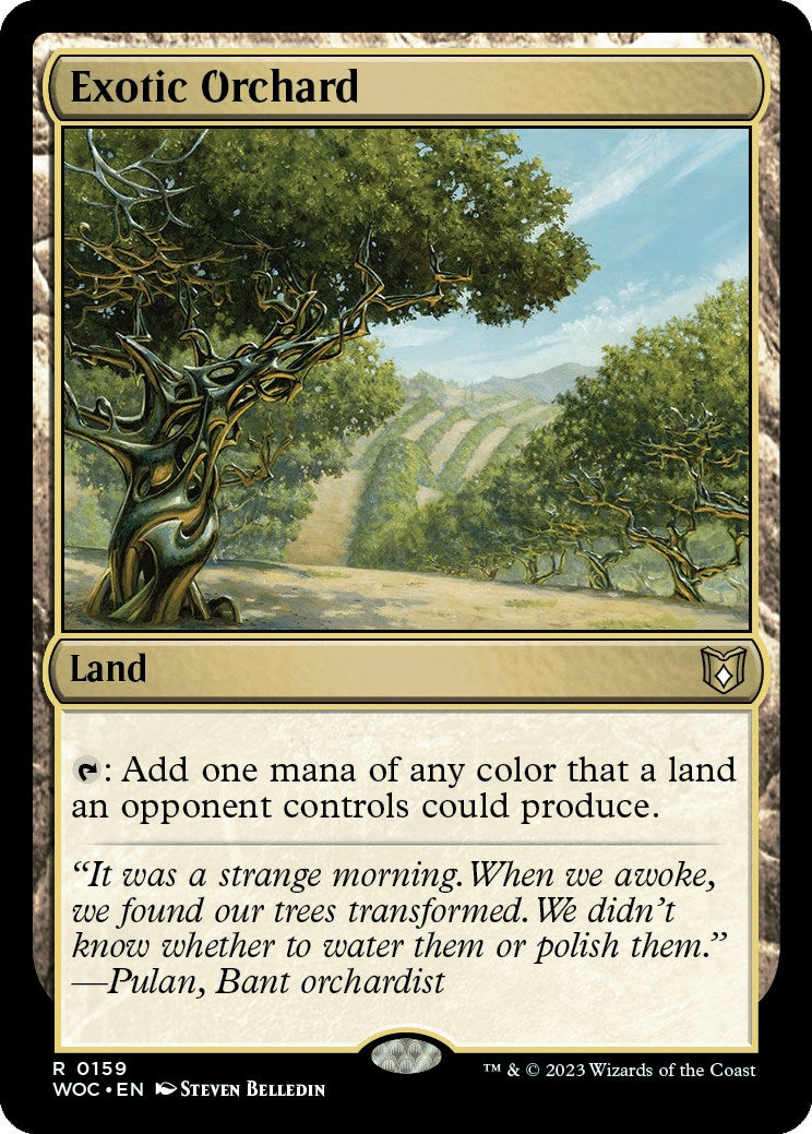 Exotic Orchard [Wilds of Eldraine Commander] | Good Games North