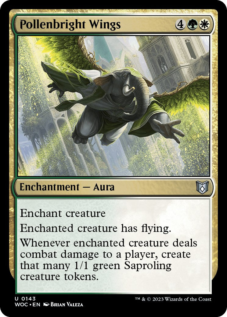 Pollenbright Wings [Wilds of Eldraine Commander] | Good Games North