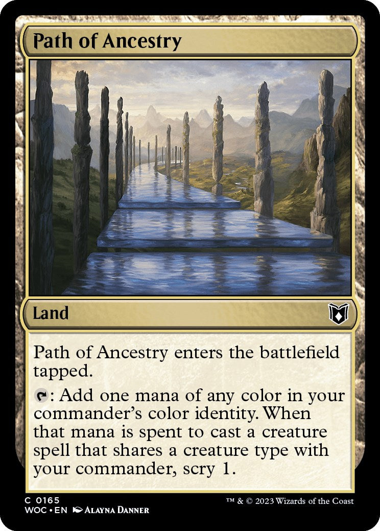 Path of Ancestry [Wilds of Eldraine Commander] | Good Games North
